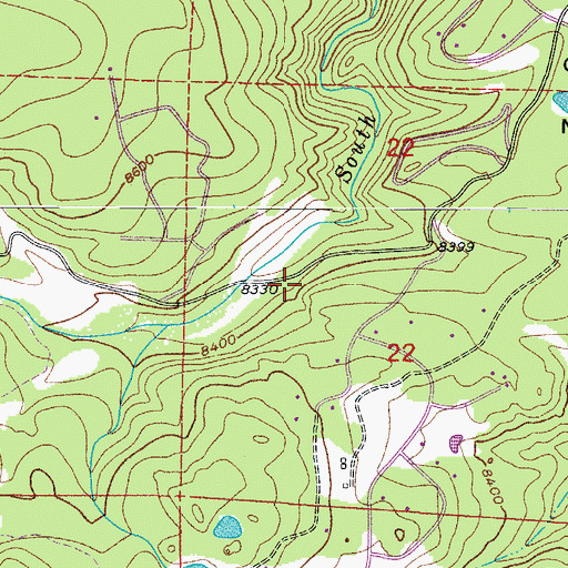 Topographic Map of Lefthand Fire Protection District Station 2, CO