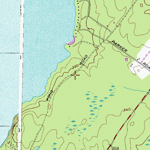 Topographic Map of Lumbard Cemetery, ME