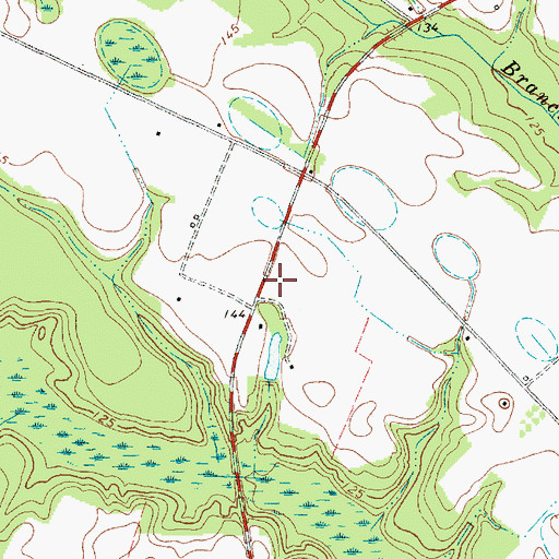 Topographic Map of Dillon County Fire Department Station 5, SC