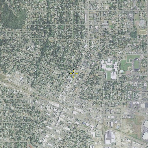 Aerial/Satellite Image of Grants Pass Department of Public Safety Police Department, OR