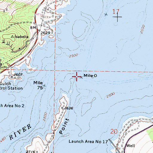 Topographic Map of South Fork Kern River, CA