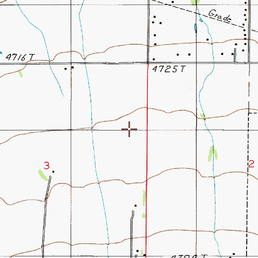 Topographic Map of Bozeman Fire Department Station 3, MT