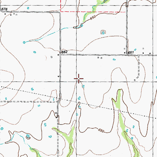 Topographic Map of Texas Department of Criminal Justice Choice Moore Transfer Facility, TX