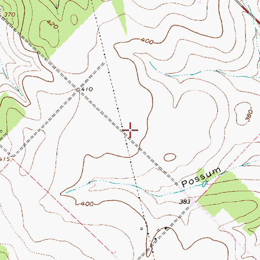 Topographic Map of Texas Department of Criminal Justice John B Connally Unit, TX