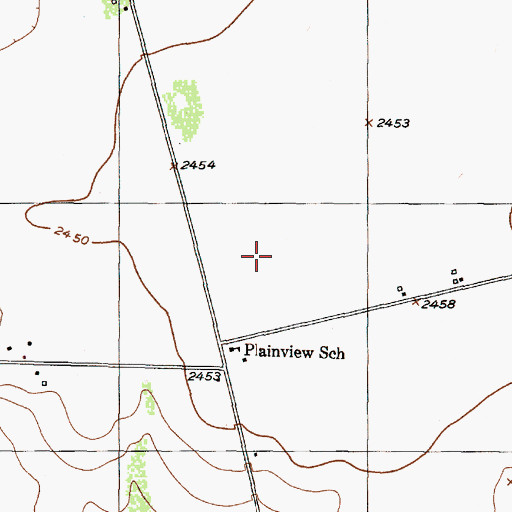 Topographic Map of Texas Department of Criminal Justice Price Daniel Unit, TX