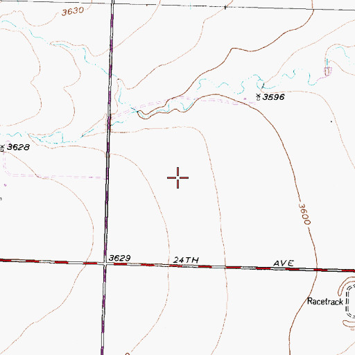 Topographic Map of Texas Department of Criminal Justice Nathaniel J Neal Unit, TX