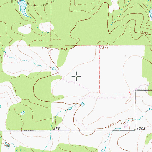 Topographic Map of Texas Department of Criminal Justice Walker Sayle Unit, TX
