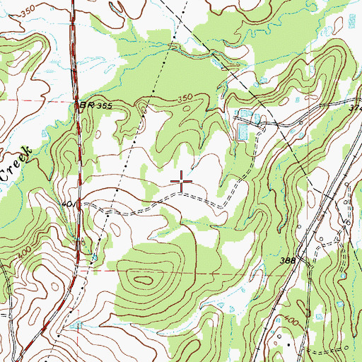 Topographic Map of Texas Department of Criminal Justice Billy Moore Correctional Center, TX