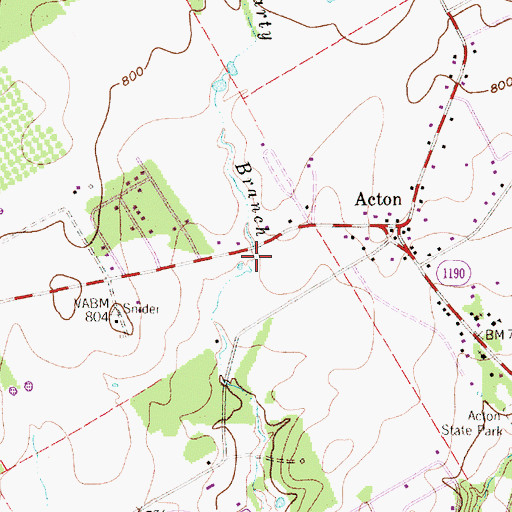 Topographic Map of Hood County Constable's Office Precinct 3, TX