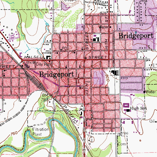 Topographic Map of Wise County Constable's Office Precinct 4, TX