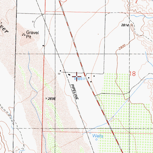 Topographic Map of Stutz Ranch, CA