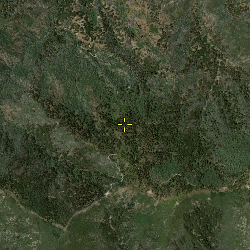 Aerial/Satellite Image of Sugarpine Spring, CA