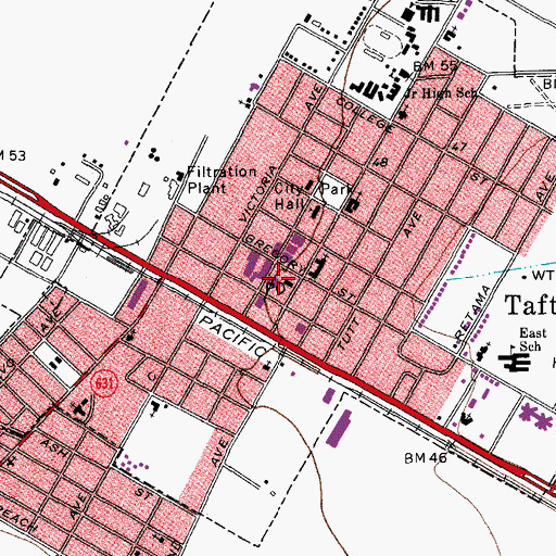 Topographic Map of San Patricio County Constable's Office Precinct 8, TX