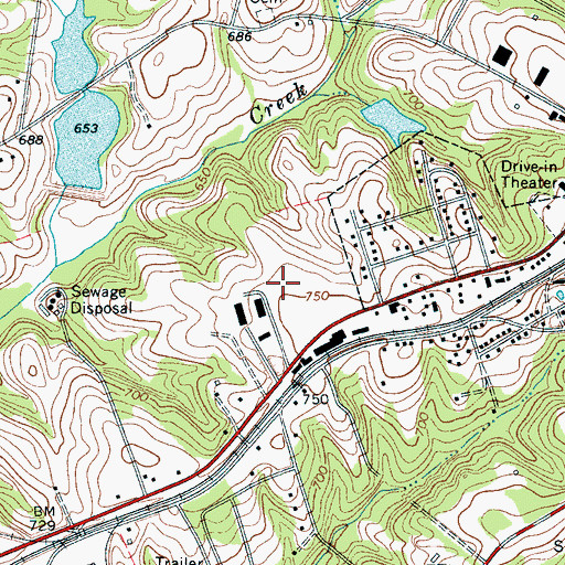 Topographic Map of American TransMed, SC