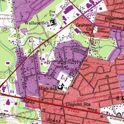 Topographic Map of Family Medical Transport, SC