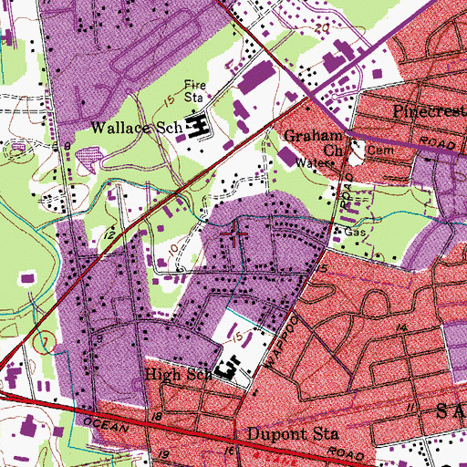 Topographic Map of Personal Care Ambulance, SC