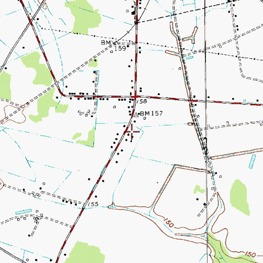 Topographic Map of Medsouth Transportation, SC