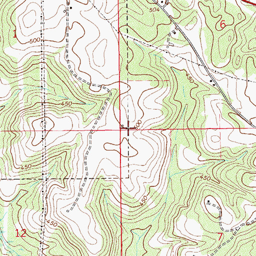 Topographic Map of Easterling Correctional Facility, AL