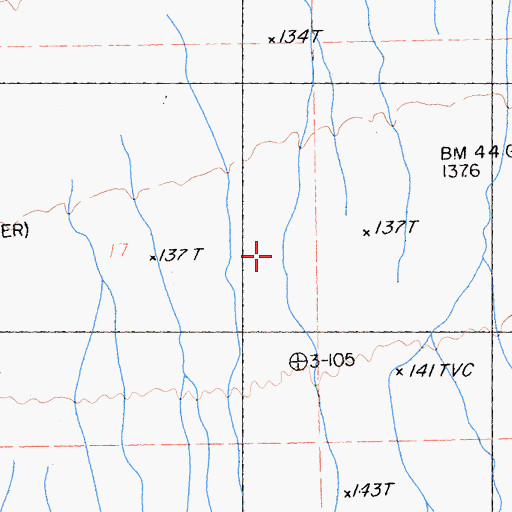 Topographic Map of Chuckawalla Valley State Prison, CA