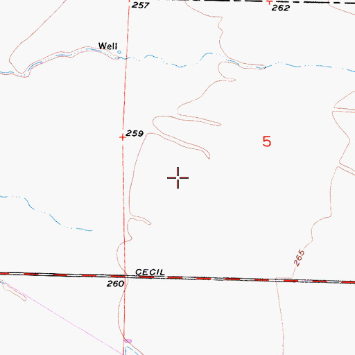 Topographic Map of North Kern State Prison, CA