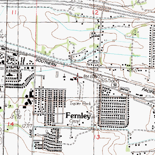 Topographic Map of Lyon County Sheriff, NV