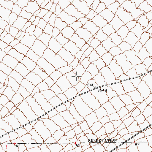 Topographic Map of High Desert State Prison, NV