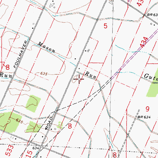 Topographic Map of Kohlman Farms, MI