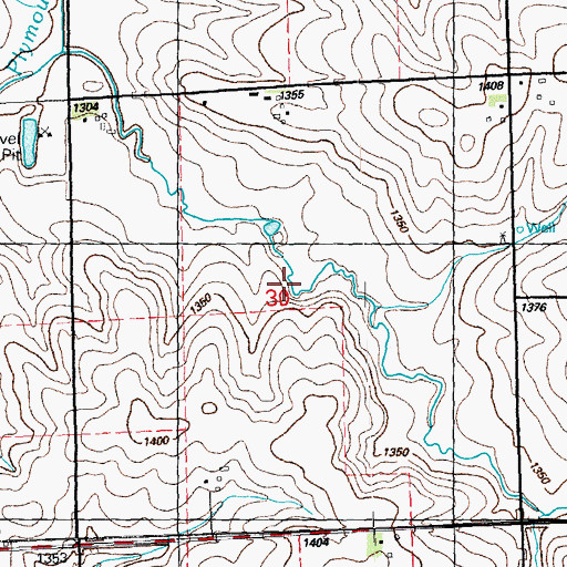 Topographic Map of Boat Farm, IA