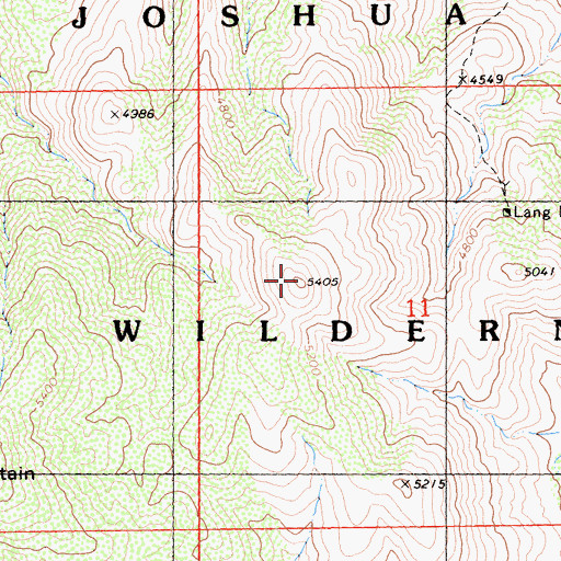 Topographic Map of Mount Minerva Hoyt, CA