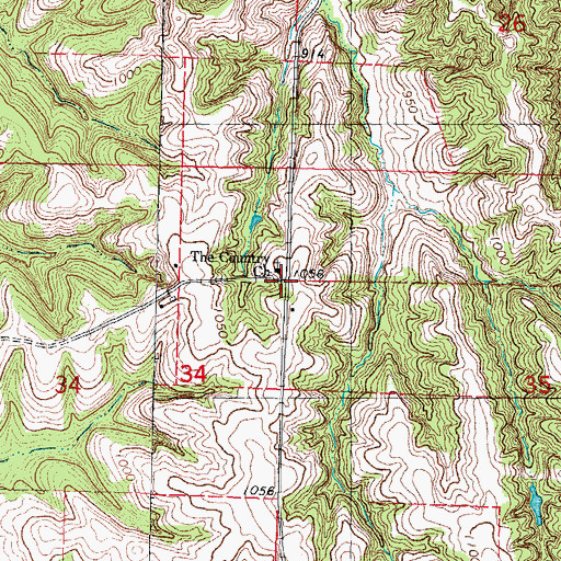 Topographic Map of Nohart (historical), NE