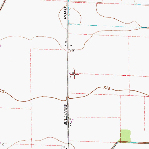Topographic Map of Hammersmith Farm, OH