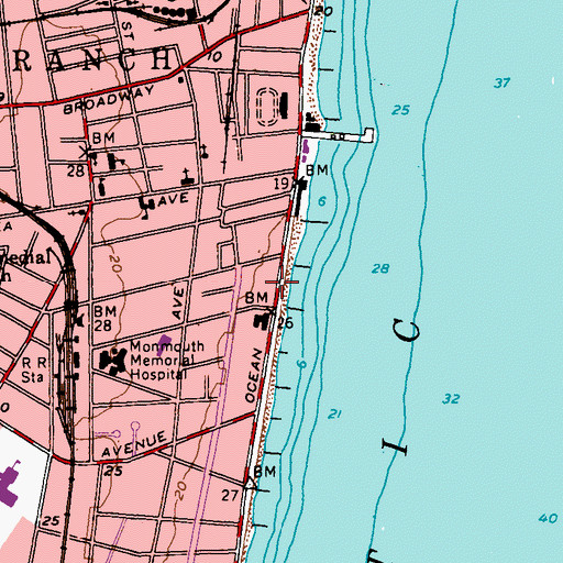 Topographic Map of Grauman Towers, NJ