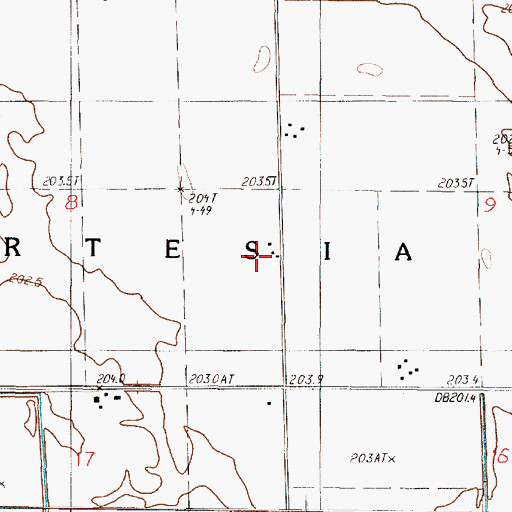 Topographic Map of Linder Farm, IL