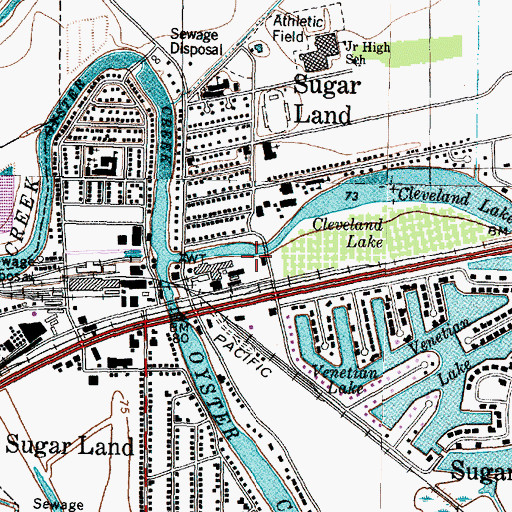 Topographic Map of International Christian Network Church, TX