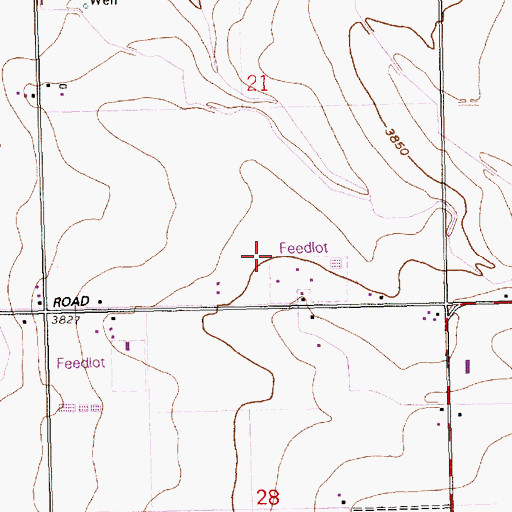 Topographic Map of Schilder Dairy, ID