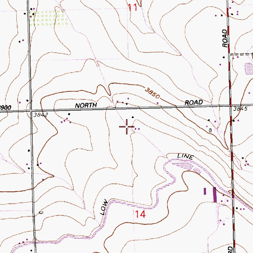 Topographic Map of Avelar's Dairy, ID