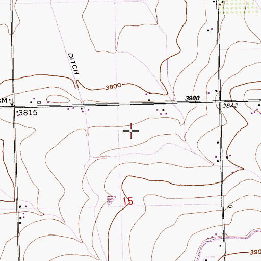 Topographic Map of Triple J Dairy, ID