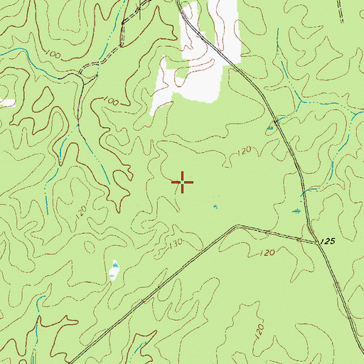 Topographic Map of Sussex II State Prison, VA