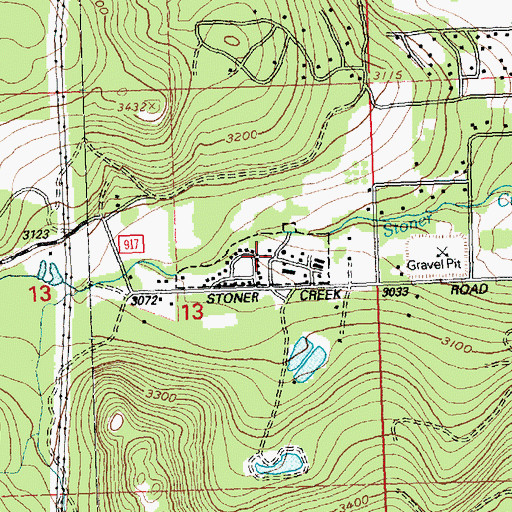 Topographic Map of Kalispell Air Force Station (historical), MT