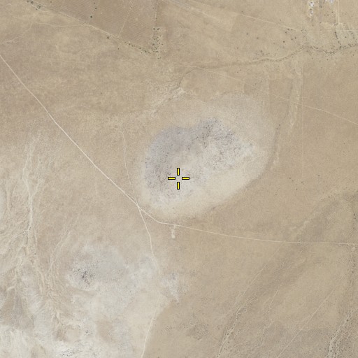 Aerial/Satellite Image of Troutman Mountain, CA