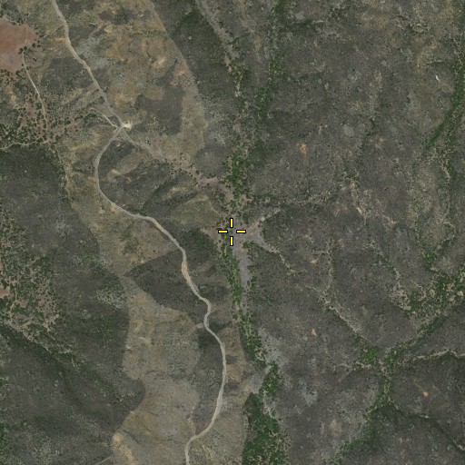 Aerial/Satellite Image of Troy Flat, CA
