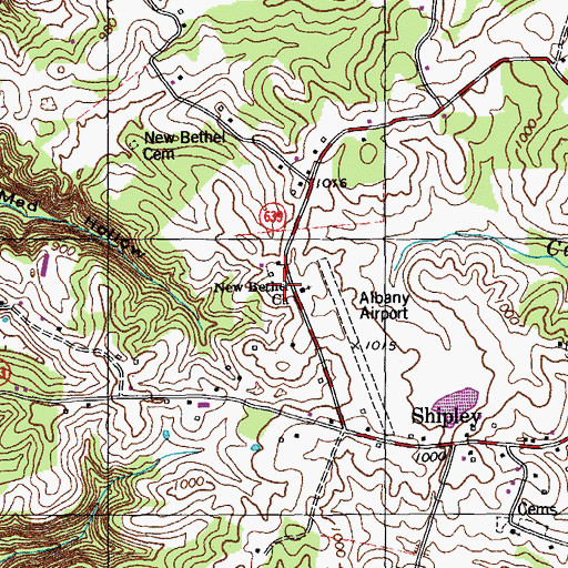 Topographic Map of Willen (historical), KY