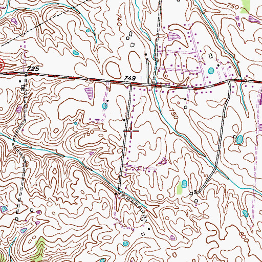 Topographic Map of Miller Pike (historical), KY