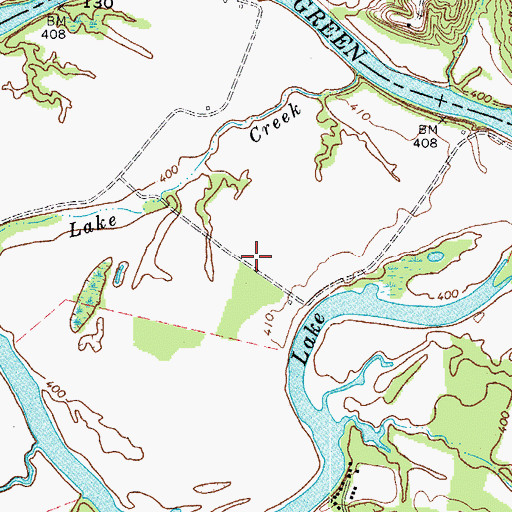 Topographic Map of Taylors Chapel (historical), KY