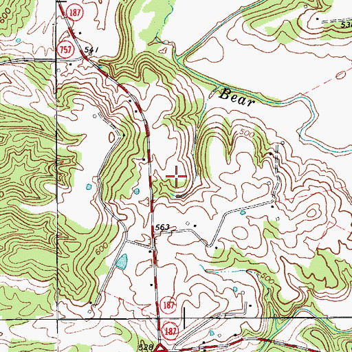 Topographic Map of West Point, KY