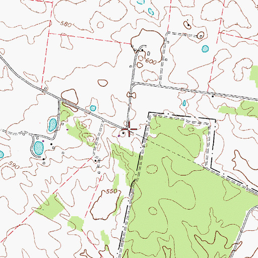 Topographic Map of Douglas (historical), KY