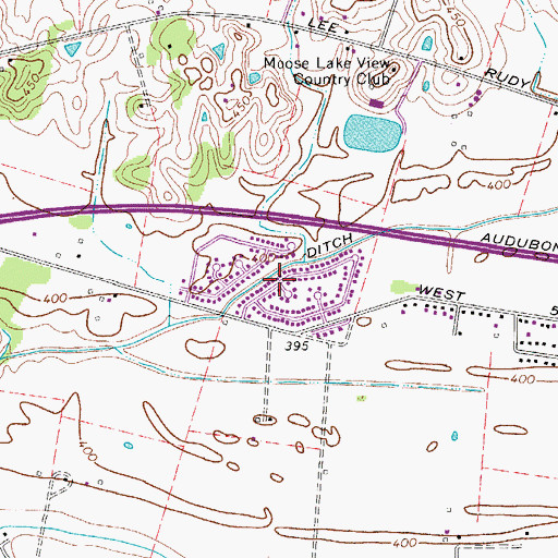 Topographic Map of Parish, KY