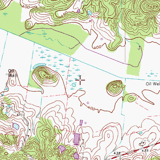 Topographic Map of Atkinson Hills, KY
