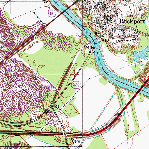 Topographic Map of Brownie (historical), KY