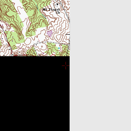 Topographic Map of McDonalds (historical), KY